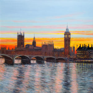 Sunset at Westminster